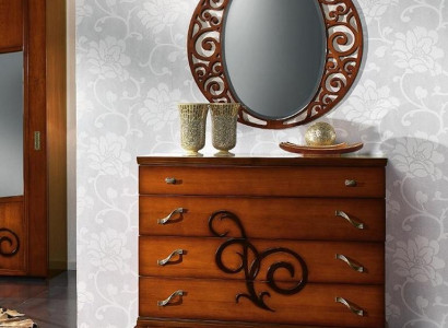 Garnitur Set 2tlg. Kommode Spiegel Kommoden Gruppe Konsole Schränke Modern Neu